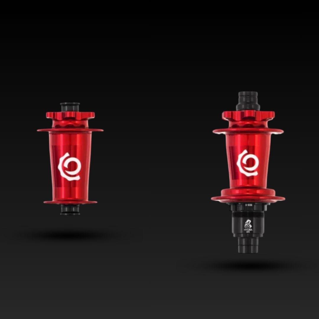Hydra Hubs 32h - Front-Rear - Iso 6 Bolt - 15x110 - 12x148 - Red