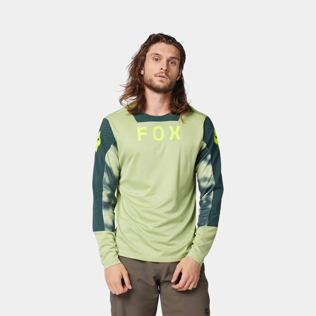 FOX DEFEND LS JERSEY TAUNT [PALE GREEN]