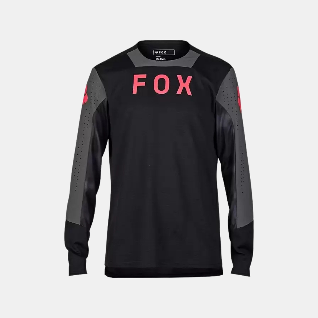 Jersey Defend Taunt Mangas Largas Negro