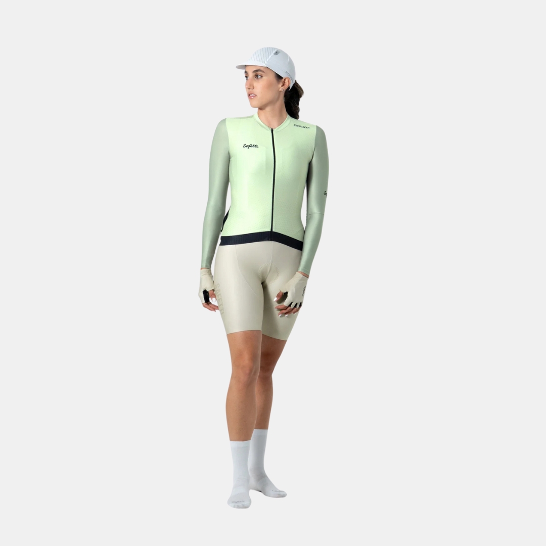 Jersey Dama Stevia Safetti Manga Larga