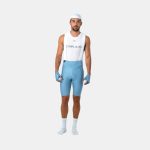 Bib Short Girona Azul Polvo Hombre