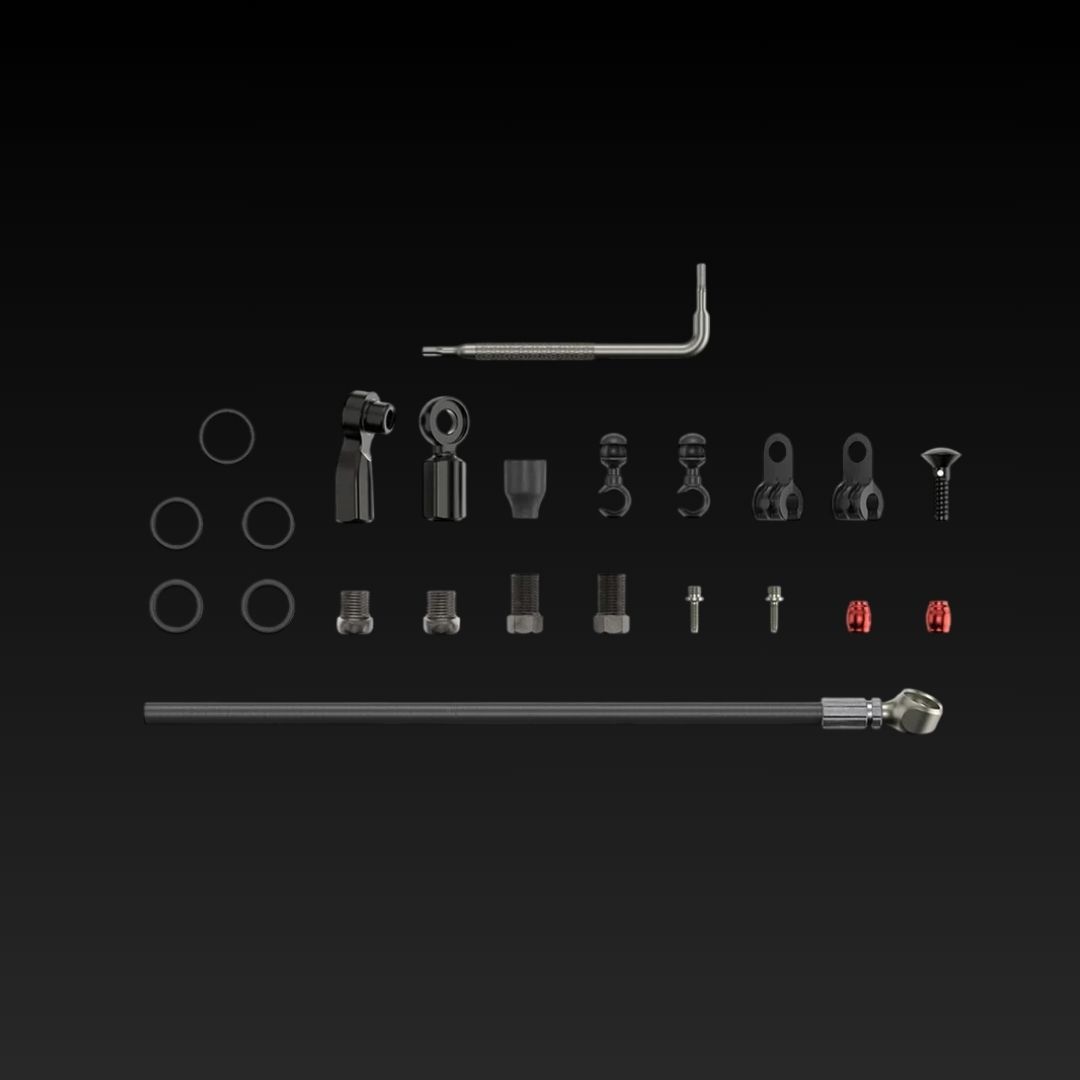 Kit de Montaje para Linea de Freno Hidraulica SRAM 2000mm Montaje Plano
