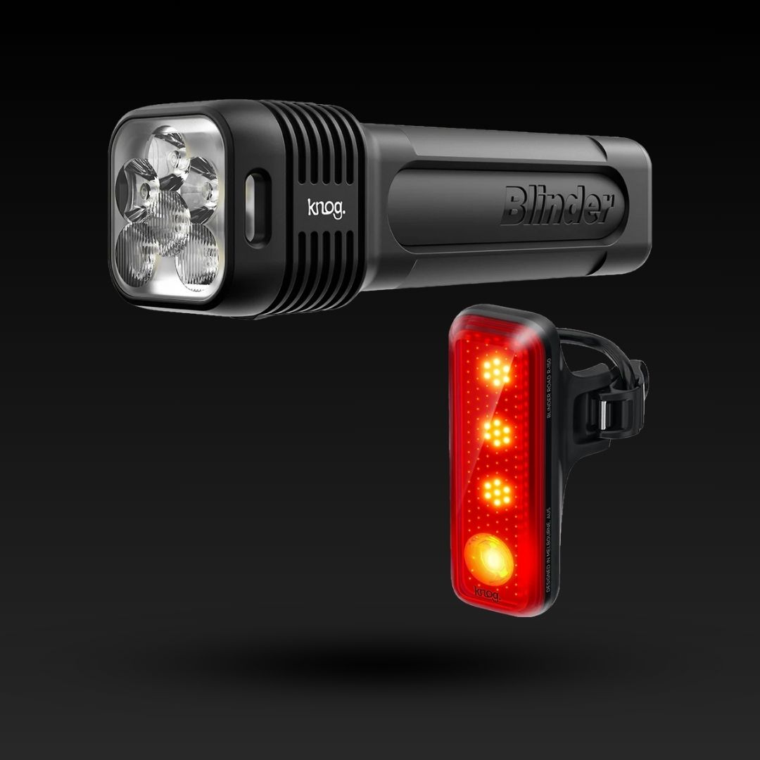 Juego de luces traseras para bicicleta Blinder 1300 y Blinder R-15 Juego de luces traseras para bicicleta Blinder 1300 y Blinder R-15