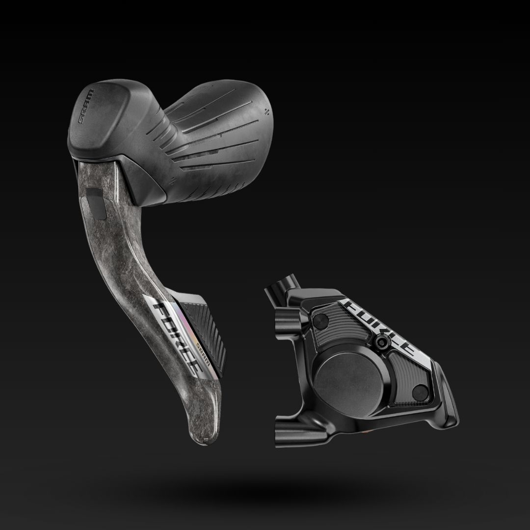 SRAM FORCE AXS HRD Shift-Brake Control + Hydraulic Disc Brake Flat Mount E1