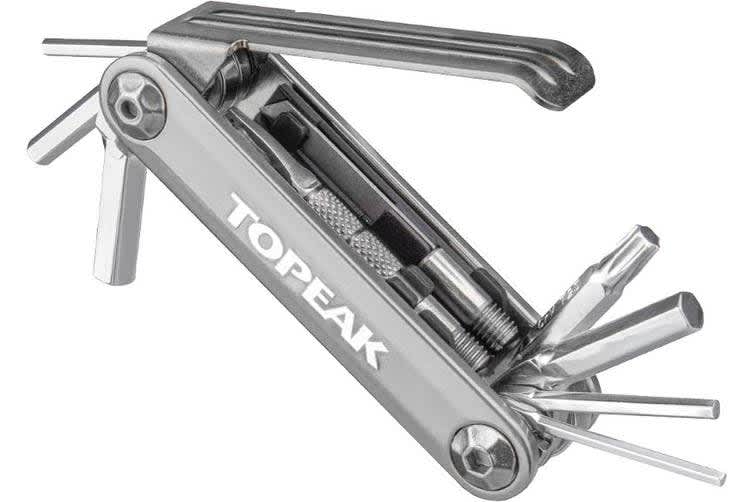 Mini Herramienta Topeak Tubi 11 Funciones Plata