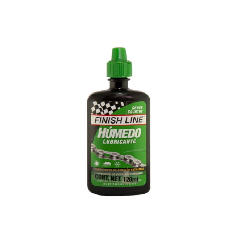 Lubricante Finish Line Wet Lube Humedo para Todas Las Condiciones 4oz/120ml C00044801