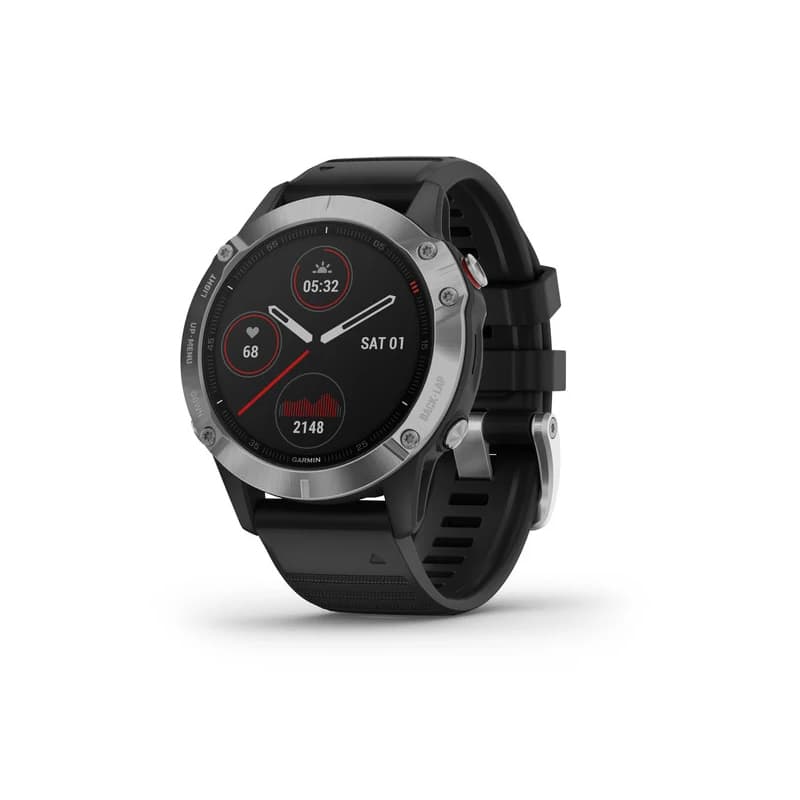 RELOJ GARMIN FENIX 6 PLATA/NEGRO