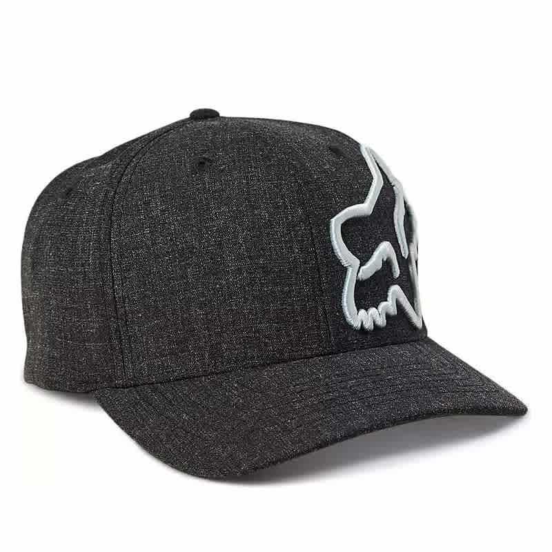 GORRA FOX FLEXFIT CLOUDED NEGRO S/M