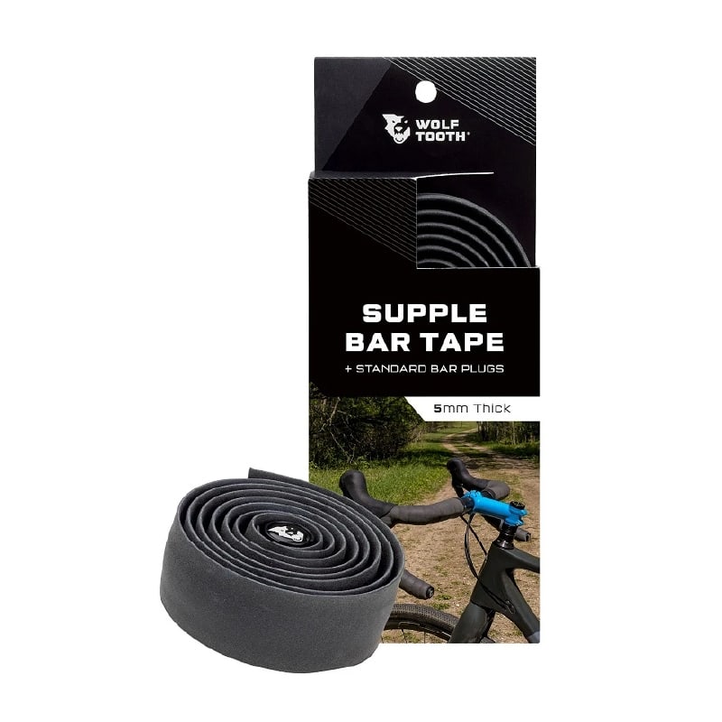 CINTA WOLFTOOTH SUPPLE LITE BAR TAPE NEGRA