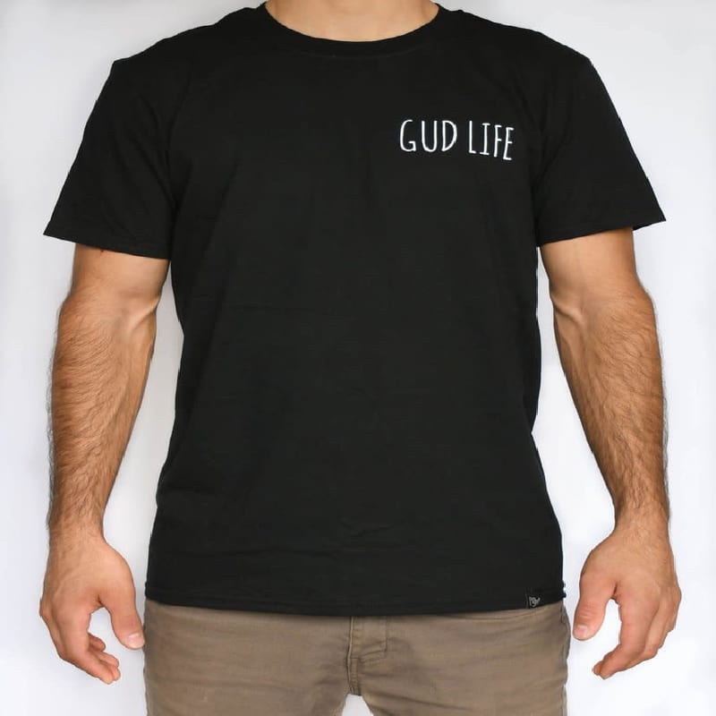 PLAYERA GUDLIFE NEGRA FF