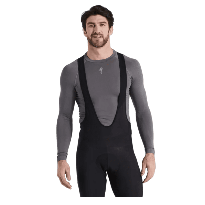 SEAMLESS BASELAYER LS MEN GRY S/M