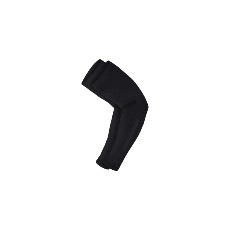 Mangas Buff Arm Sleeves Solid Black XL